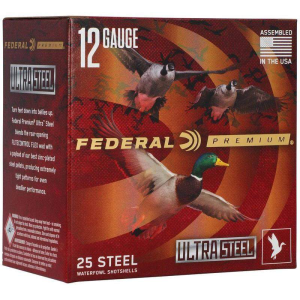 United States Association of Gun Owners Federal Ultra Steel Shotshells 12ga 3-1/2in 1-1/2oz BB & 2, 25/ct - $49.95 at United States Association of Gun Owners