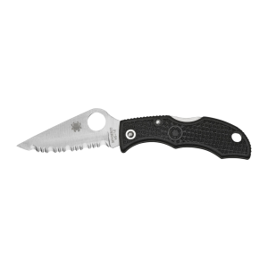 United States Association of Gun Owners Spyderco LBKS3 Ladybug 3 1.94" Folding Modified Clip Point Serrated VG-10 SS Blade Black FRN Handle - $52.50 at United States Association of Gun Owners