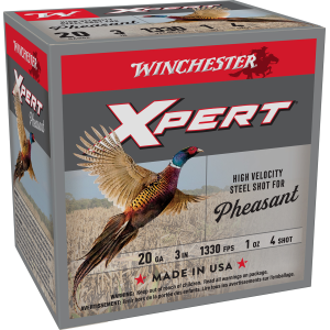 United States Association of Gun Owners Winchester WEXP2034 Xpert Pheasant Lead Free 20 Gauge Ammo, 3in, #4 Shot - $24.63 at United States Association of Gun Owners