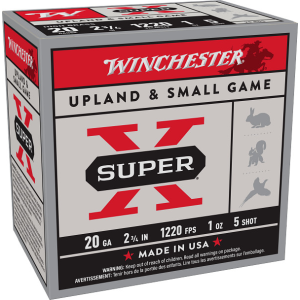 United States Association of Gun Owners Winchester X205 20 Gauge 2.75in Lead Shot Shells, #5 Shot, 25-Round - $19.39 at United States Association of Gun Owners