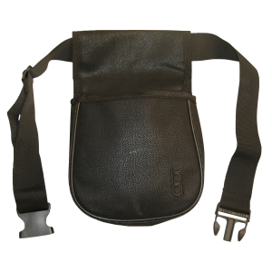 Bob Allen 23284 Classic Divided Shell Pouch Leather 50rd Belt Mount 26-50" Belt
