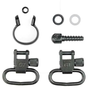 GrovTec Remington Rifle Locking Swivel Sets for Remington 760 and 7600 Black - GTSW45