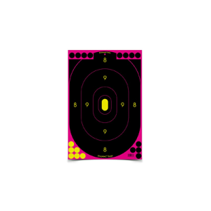 United States Association of Gun Owners Birchwood Casey Shoot-N-C Self-Adhesive Target, 5 Pack, 12x18in, Pink - $10.77 at United States Association of Gun Owners