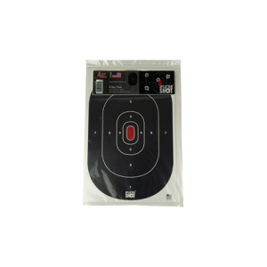 PROSHOT 12X18 SILH SS BLACK 8PK