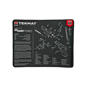 United States Association of Gun Owners TekMat Ultra Pistol Mat Sig P320 Black, 20in - $8.13 at United States Association of Gun Owners