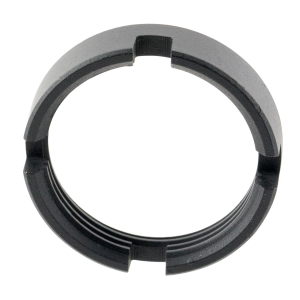 Advanced Technology A5101020 Mil-Spec Steel AR-15 Castle Nut, Black