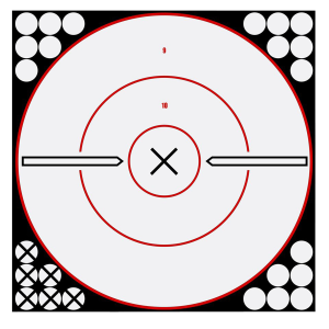 United States Association of Gun Owners Birchwood Casey 34019 Shoot-N-C 12in Reactive Target, 5 Pack - $7.36 at United States Association of Gun Owners