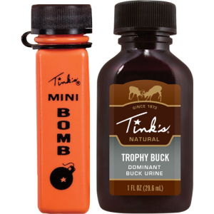 United States Association of Gun Owners Tinks Trophy Buck Urine with Mini Bomb 1oz Deer Lure - $5.55 at United States Association of Gun Owners