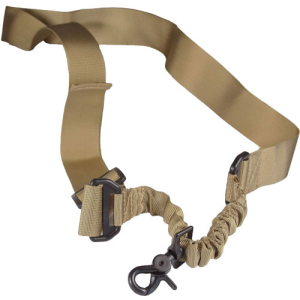 J&E Machine Tech JE SLING 1 POINT BUNGEE TAN - TS-SL2T