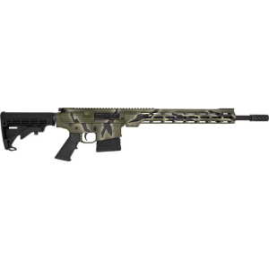 Great Lakes AR10 .308 Win 18in Semi-Auto Rifle, Pursuit Green Camo - GL10308 P-GRN