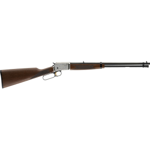 Browning BL22 Grade II Lever-Action .22 LR Rifle, Satin Nickel/Walnut