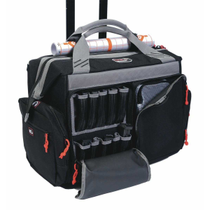 United States Association of Gun Owners G Outdoors GPS-2215RB Rolling Range Bag with Telescoping Handle, Black - $120.68 at United States Association of Gun Owners