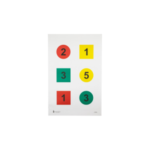 Action Target DT-4A-100 Discretionary Command Training Targets, 100 Pack
