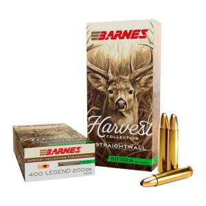 United States Association of Gun Owners Barnes Harvest 400 Legend 200gr Sierra Pro-Hunter Rifle Ammo, 20-Round - $38.60 at United States Association of Gun Owners