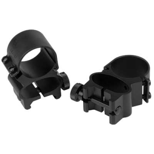 Weaver See-Thru Top Mount Rings 1" Matte - 49523