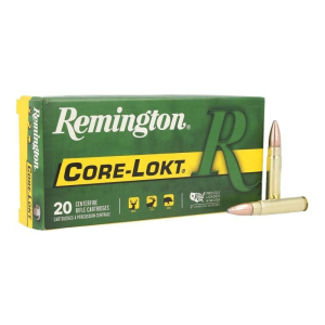 United States Association of Gun Owners Remington Core-Lokt Rifle Ammunition 300 HAMR 130gr SP 2340 fps 20/ct - $26.17 at United States Association of Gun Owners