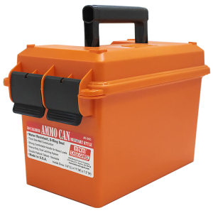 United States Association of Gun Owners MTM Case-Gard AC50C35 50 Cal Ammo Can, Orange Polypropylene - $10.00 at United States Association of Gun Owners