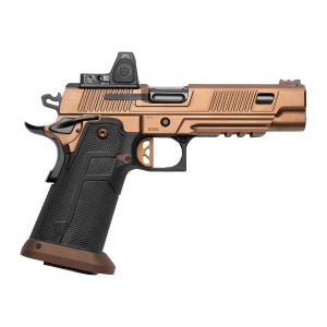 United States Association of Gun Owners CNC Firearms CNC2K11ROGUERMR Kimber 2K11 Rogue w/Optic Limited Edition 9mm Luger 20+1 5" Custom Copper PVD Stainless Steel Lightening Cut w/Trijicon RMR 3.25 MOA Red Dot Slide, Custom Copper PVD Stain - $2999.99 at United States Association of Gun Owners