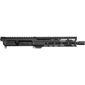 CMMG 30BC239AB Dissent MK4 300 Blackout 10.50", Left Side Charging Handle, Armor Black, Zeroed Linear Comp, 9.60" M-LOK Handguard, Picatinny End Plate, Fits AR-Platform