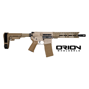 DIAMONDBACK DB15 5.56 PSTL 10" BRL TWO TONE MCMILLAN TAN/FDE 1-30RD PMAG SBA3 BRACE