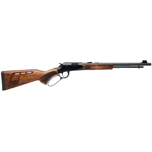 Savage Arms 46020 Revel Deluxe Full Size 22 LR 12+1 18" Black Threaded Barrel, Black Drilled & Tapped Aluminum Receiver, Satin Walnut Fixed Stock, Right Hand