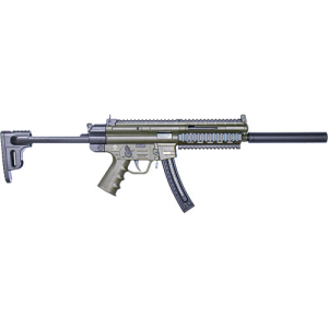 GERMAN SPORT GSG-16 .22 LR 16.25in Semi-Auto Rifle, OD Green - GERGGSG1622G