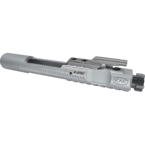 KAK Industry K-SPEC AR15 BCG M16 5.56 Bolt Carrier Group, Silver