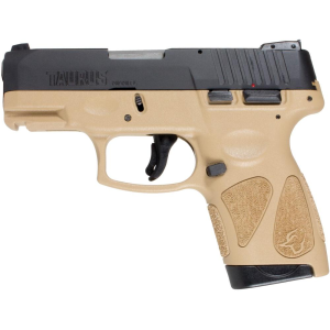 Taurus G2S 9mm Luger 7rd Magazine 3.2" Barrel Black Slide/FDE Grip