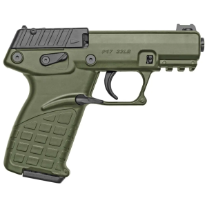 Keltec P17 .22 LR Green Slide Semi-Auto Pistol, 16rd Mag - P17GRN