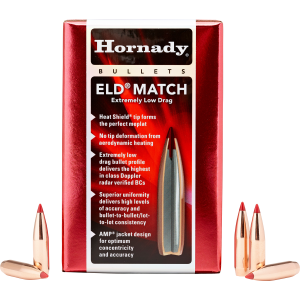 Hornady 263331 6.5mm 147gr Extremely Low Drag-Match Bullets, 500 Count