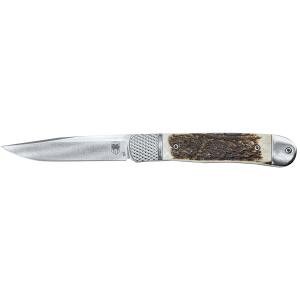 CobraTec Knives CTTHRSTG Trapper 3.12in D2 Steel Blade Hunting Knife