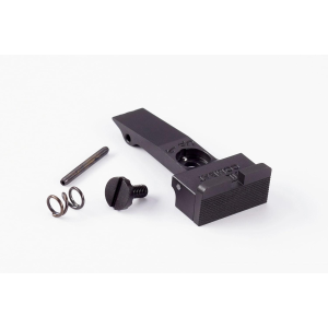 Wilson Combat Rear Sight for Colt 2020 Python/Anaconda Adjustable Serrated Blade Black - 1034SQ