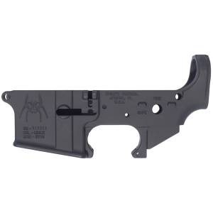 Spikes Tactical AR-15 Stripped Lower Receiver, Black - STLS018
