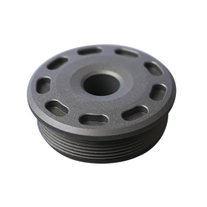 SilencerCo AC5388 Bravo Front Cap 223 Cal Titanium Black