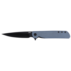 Columbia River LCK+ 3.38in Folding Knife, Plain Edge, Black