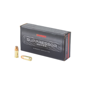 Barnes Suppressor Optimized 9mm 147gr Hollow Point Ammo, 20-Count