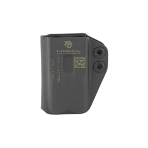 Crucial Concealment Covert Magazine Pouch P365/Hellcat, Black