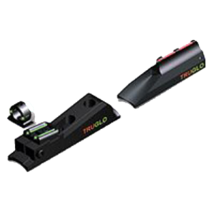 TRUGLO TG958X Muzzle Brite Sight Set In-Line Muzzleloaders Adjustable Red/Green - TG958X