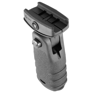 Mission First Tactical RFG React Vertical Folding Grip Black Polymer