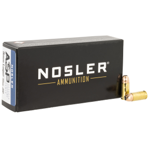 Nosler 51017 9mm Luger 115gr Jacketed Hollow Point Ammo, 50 Rounds