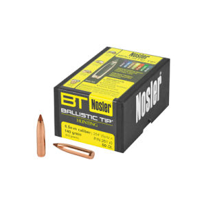United States Association of Gun Owners Nosler 6.5MM 140GR Ballistic Tip Reloading Bullets, 50CT - 26140 - $30.57 at United States Association of Gun Owners