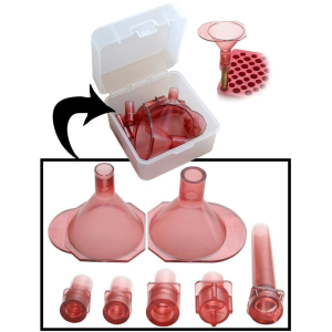 MTM Universal Powder Funnel Kit Multi-Caliber 7-Piece - AF7