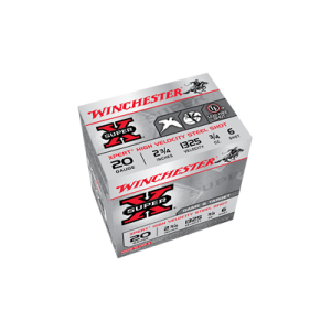 Winchester Xpert 20 Gauge 2.75in #6 Steel Shot, 25-Round