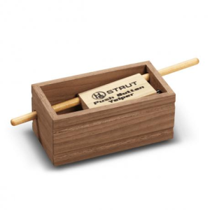 Hunters Specialties HS-STR-07056 Walnut Push Button Yelper Turkey Box Call