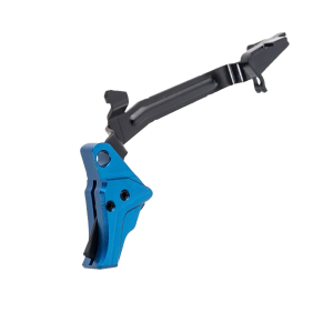 Tyrant CNC I.T.T.S Trigger/Bar Blue/Black Fits Glock Gen3-4 - TDGTRIG34BLUEBLACKBAR