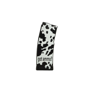 Amend2 AR-15 MOD-A 30RD Magazine, Black/White - 556MODABCOW30