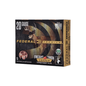 Federal P209 FT Freight Train 20 Gauge 3in Sabot Slug, 275-Grain