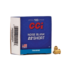 CCI 22 Short Blank 100 Count Rimfire Ammunition