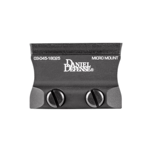 Daniel Defense Micro Mount with Spacer, Picatinny Rail, Black