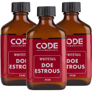 Code Blue OA1325 Doe Estrus Deer Lure Triple Pack, 2 fl oz